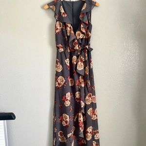 Japna Floor Length Floral Dress